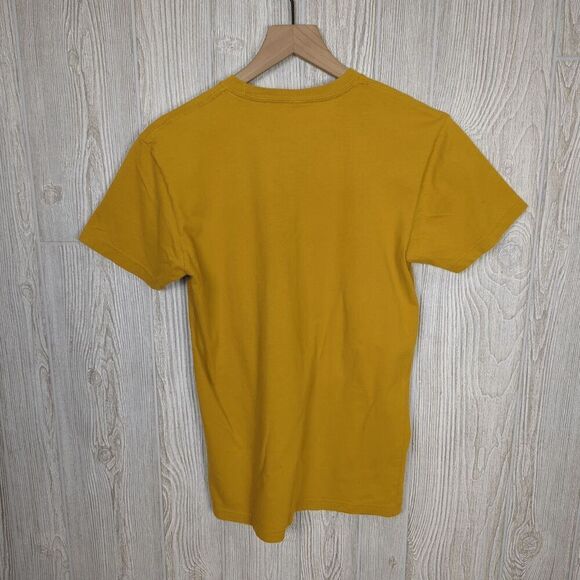 Coca Cola Women’s Small Yellow Short Sleeve T-Shirt Top - Picture 3 of 6